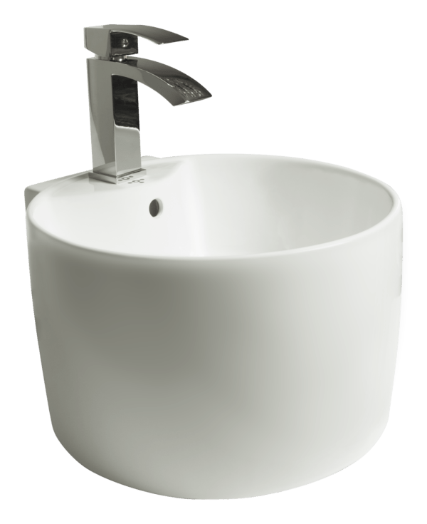 3001036 (D). Lavamanos cilíndrico Meduna. 40.5x41.5x25 CM