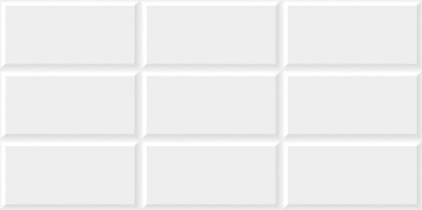 1002107SV - Porcelanato Texturizado Cubic White (300X600)MM