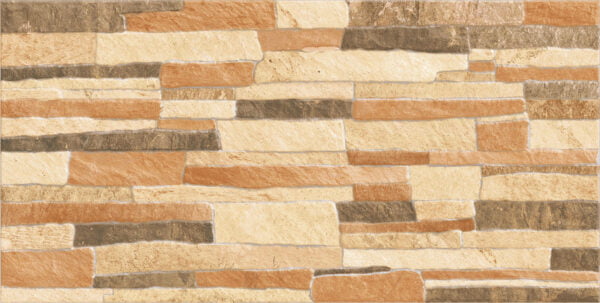 1002110SV - Porcelanato Texturizado Spacatto Terra (300X600)MM