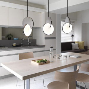 Lámpara colgante metálica color dorado Savannah gold,